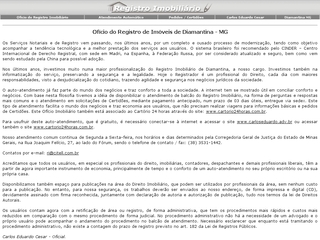 Thumbnail do site Registro Imobilirio - Carlos Eduardo Cesar