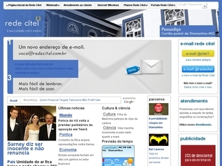 Thumbnail do site Rede Citel ? Provedor de Internet