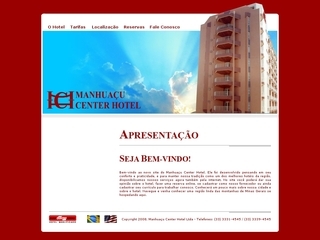 Thumbnail do site Manhuaçu Center Hotel