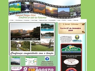 Thumbnail do site Capara Parque Hotel
