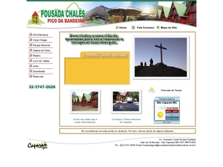 Thumbnail do site Pousada Chalés Pico da Bandeira