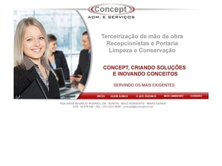 Thumbnail do site Concept Adm e Serviços ltda