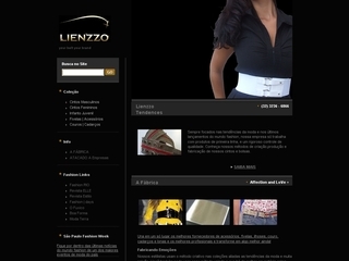 Thumbnail do site Lienzzo Ind. de Cintos para todo Brasil