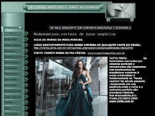 Thumbnail do site Modademinas Consultoria de Moda