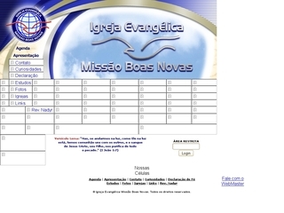 Thumbnail do site Igreja Evangélica Missão Boas Novas de Juiz de Fora