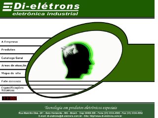 Thumbnail do site Di-eltrons Eletrnica Industrial Ltda