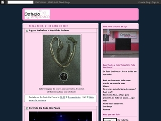 Thumbnail do site De Tudo Um Pouco