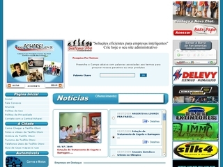 Thumbnail do site Portal Acharei, cidade de Tefilo Otoni