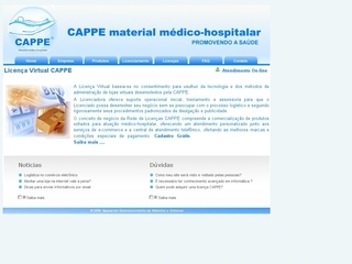 Thumbnail do site CAPPE - material mdico-hospitalar