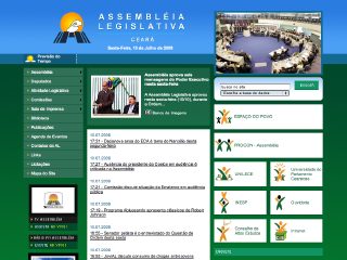 Thumbnail do site Assemblia Legislativa do Estado de Cear