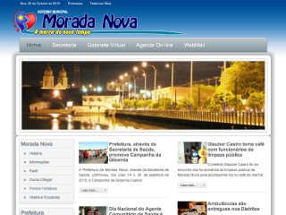 Thumbnail do site Prefeitura Municipal de Morada Nova