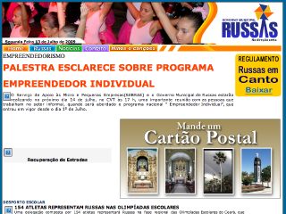 Thumbnail do site Prefeitura Municipal de Russas