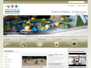 Thumbnail do site Prefeitura Municipal de Maracanaú