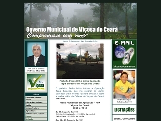 Thumbnail do site Prefeitura Municipal de Viçosa do Ceará