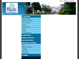 Thumbnail do site Prefeitura Municipal de Pacoti