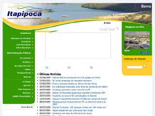 Thumbnail do site Prefeitura Municipal de Itapipoca