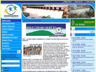 Thumbnail do site Prefeitura Municipal de Quixeramobim