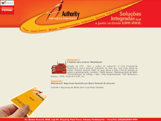 Thumbnail do site Authority Informática