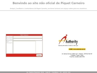 Thumbnail do site PiquetCarneiro.com