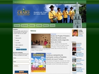 Thumbnail do site Prefeitura Municipal de Crato