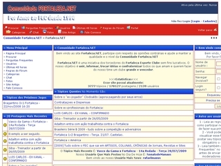 Thumbnail do site Comunidade Fortaleza.NET