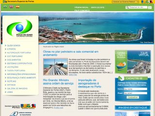 Thumbnail do site Cia. Docas do Ceará