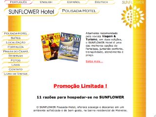Thumbnail do site Sunflower Pousada-Hotel