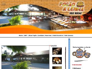 Thumbnail do site Restaurante Fogão a Lenha Seis Bocas