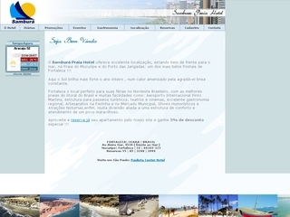 Thumbnail do site Samburá Praia Hotel