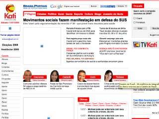 Thumbnail do site Kati.com.br - O portal do Ceará