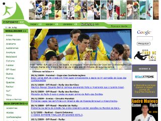 Thumbnail do site EsporteCear.com.br