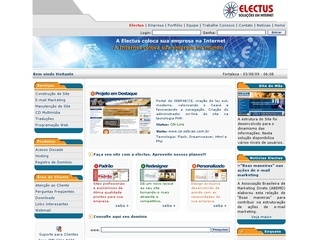 Thumbnail do site Electus Informtica 2004