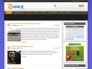 Thumbnail do site eCeará.com.br