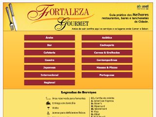 Thumbnail do site Fortaleza Gourmet