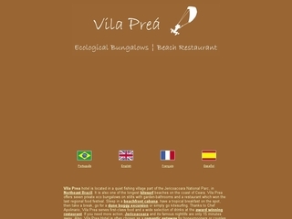 Thumbnail do site Vila Preá Resort