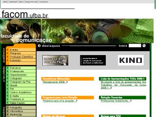 Thumbnail do site Faculdade de Comunicação