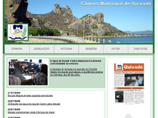 Thumbnail do site Cmara Municipal de Quixad 