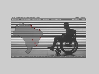 Thumbnail do site Rede Sarah de Hospitais de Rehabilitação
