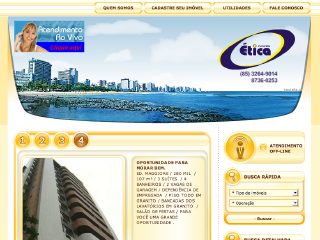 Thumbnail do site Ética Imóveis