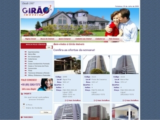 Thumbnail do site Girão Imóveis