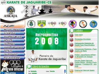 Thumbnail do site ASKAJA - Karate de Jaguaribe