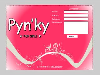Thumbnail do site PYNKY for girls
