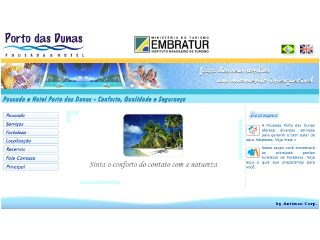 Thumbnail do site Pousada & Hotel Porto das Dunas