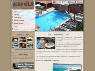 Thumbnail do site Hôtel Água Vila