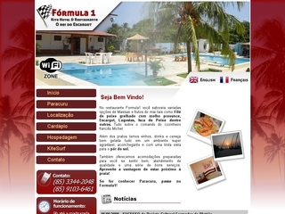 Thumbnail do site Restaurante Frmula 1 - O rei do escargot