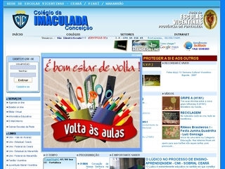 Thumbnail do site Colégio da Imaculada Conceição