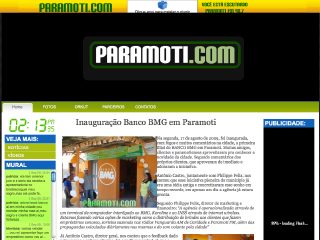 Thumbnail do site Paramoti.com - conectando Paramoti ao mundo!