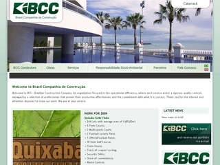 Thumbnail do site Brasil Companhia de Construção