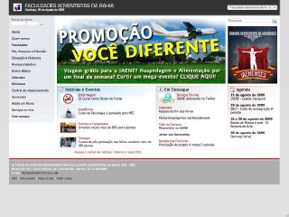 Thumbnail do site Faculdade Adventista da Bahia