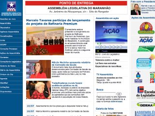 Thumbnail do site Assembléia Legislativa do Estado do Maranhão